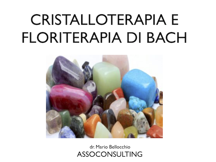 cristalloterapia e floriterapia di Bach